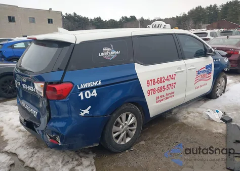 2016 Kia Sedona L z USA, uszkodzony, nr VIN KNDMA5C17G6174008